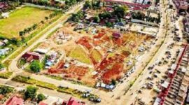 Foto ; Rimbo Bujang Jalan Paal 12–Rimbo Bujang dan VII Koto Ilir Ditangani Lewat Pinjaman PT SMI Rp80 Miliar