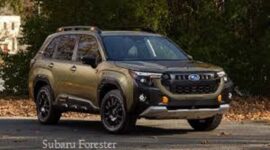 Subaru Forester SUV crossover kompak populer yang dikenal dengan fitur keselamatan EyeSight,