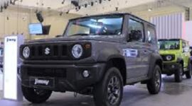 Tampilan gagah Suzuki Jimny 3 pintu