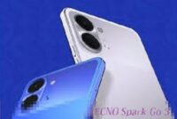 Tampilan nyentrik TECNO Spark Go 3