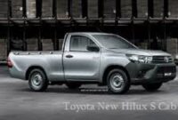 Tampilan Toyota New Hilux S Cab