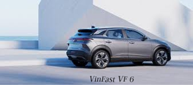 Tampilan anggun dan elegan VinFast VF 6