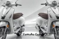 Penampilan anggun Yamaha Gravis 2026