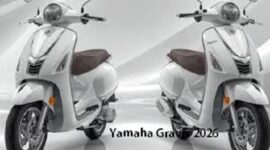 Penampilan anggun Yamaha Gravis 2026
