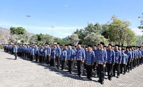 Tampak ASN lingkup Pemkot Sungai Penuh