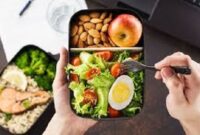 Ilustrasi bekal makanan di Kantor