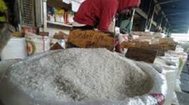 Ilustrasi stok beras Kabupaten Tebo aman