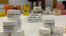 Ilustrasi BPOM Temukan 26 Kosmetik mengandung bahan berbahaya