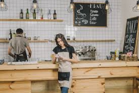 Ilustrasi trik sukses bisnis Coffe shop