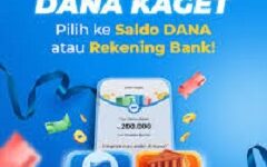 Dapat tambahan saldo melalui Dana Kaget