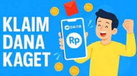 Segera klaim, link DANA Kaget hari ini