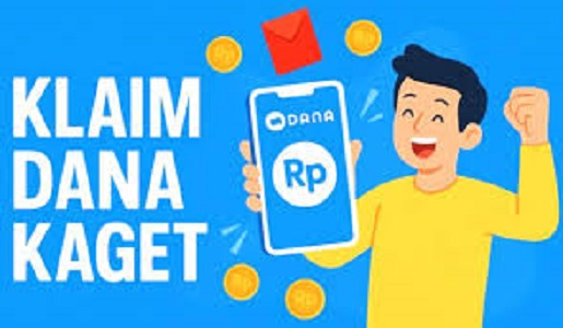 Segera klaim, link DANA Kaget hari ini