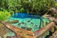 Pemerintah Desa Manjunto Lempur menutup sementara objek wisata alam Danau Kaco