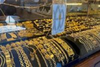 Ilustrasi harga emas perhiasan hari ini