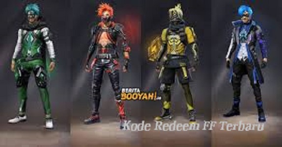 Kode redeem FF terbaru hari ini