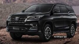 Fortuner salah satu mobil dengan tenaga kuat