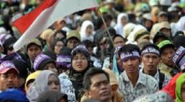 Iustrasi nasib guru honorer
