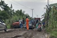 Kondisi kemacetan jalan terkini di siau tanjabtim