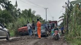 Kondisi kemacetan jalan terkini di siau tanjabtim