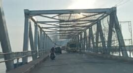 Tampak jembatan aur duri I jambi