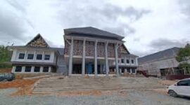 Kantor DPRD Kerinci di Bukit Tengah, doc saat masih pengerjaan.