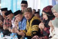 Prosesi kegiatan acara Kenduri SKO desa Siulak 