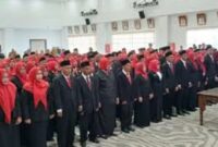 Pelantikan kepala sekolah di kota jambi, enam diantaranya guru PPPK