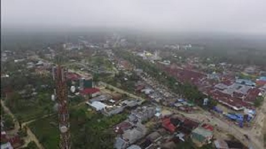 Tampak wilayah kuamang kuning 