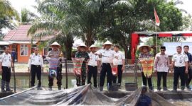 Kegiatan ketahanan pangan, Lapas Sarolangun Panen Raya Kangkung dan Ikan Patin