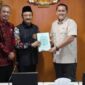 Bupati Merangin M. Syukur dan Bupati Bungo Dedy Putra temui Mensos RI Saifullah Yusuf atau Gus Ipul 