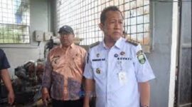 Bupati Muaro Jambi , Bambang Bayu Suseno Tinjau Gedung Cold Storage