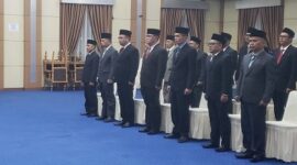 Prosesi pelantikan pejabat eselon II dan III Pemkot Sungai Penuh