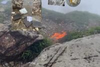 Beredar foto, diduga lokasi jatuhnya pesawat atr yoyakarta 