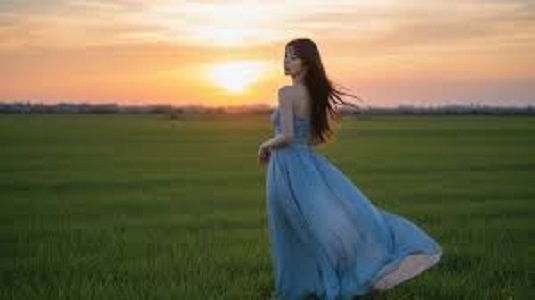 Prompt foto gemini AI di padang rumput