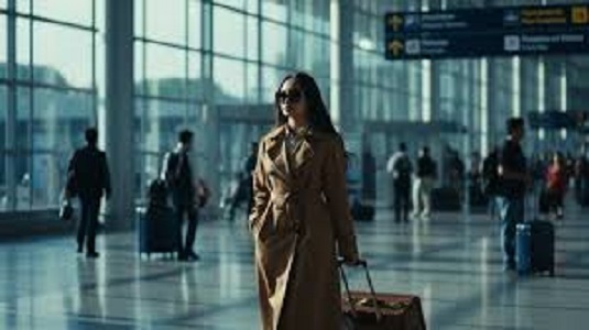 Hasil efdit foto ai di bandara