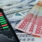 Ilustrasi nilai tukar rupiah  terhadap dollar kian melemah
