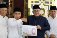 Wako dan wawako sungai penuh, Alfin Azhar gelar safari jumat di Masjid Nurul Hidayah, Simpang Tiga Rawang, Kecamatan Hamparan Rawang,