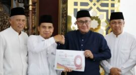 Wako dan wawako sungai penuh, Alfin Azhar gelar safari jumat di Masjid Nurul Hidayah, Simpang Tiga Rawang, Kecamatan Hamparan Rawang,