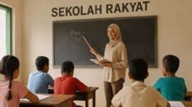 Ilustrasi sekolah rakyat
