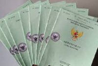 Foto ; Sertifikat Tanah
