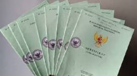Foto ; Sertifikat Tanah