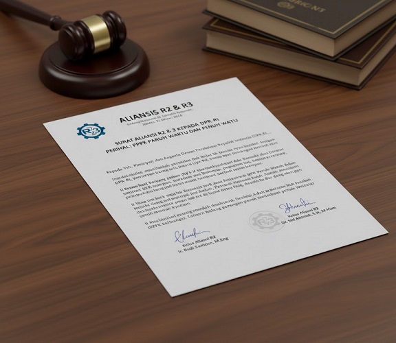 Ilustrasi surat audiensi terkait nasib PPPK Paruh waktu dan penuh waktu hingga honorer, oleh aliansi honorer R2,R3 UNTUK DPR RI