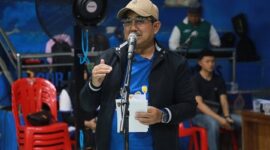 Bupati Tanjung Jabung Barat Drs. H. Anwar Sadat, M.Ag., membuka secara resmi Turnamen Bulutangkis Berkah Madani Cup Tahun 2026