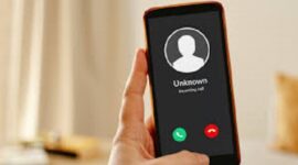 Ilustrasi telepon tak dikenal