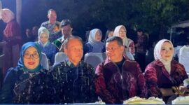 Wakil Wali Kota Sungai Penuh, Azhar Hamzah saat menghadiri Malam Apresiasi dan Pergelaran Busana Provinsi Jambi 