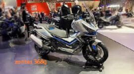 Tampilan zontes 368g cocok diajak touring