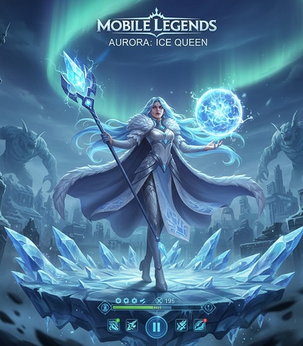 Build dan emblem Aurora terbaik MLBB terbaru 2026