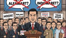 Ilutrasi DPR RI Angkat Bicara soal Wacana dukung penutupan gerai Alfamart Indomaret.