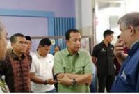 Bupati Muaro Jambi, BBS saat memantau kondisi siswa.