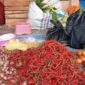 Harga cabai disejumlah pasar tradisional di Kerinci turun drastis